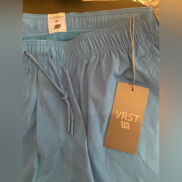 VRST Shorts Mens Blue Tide Everyday 5 Inch Relaxed Fit Size XL Stretch Swim Gym - Picture 7 of 14